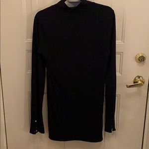 Brand Velvet Navy Blue Dress